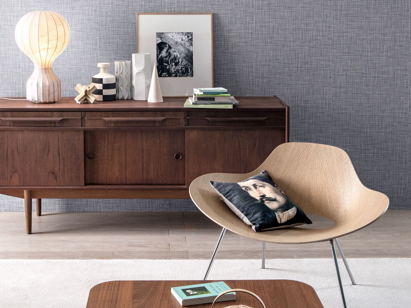 Flos Настольная лампа Gatto F2601009 от Flos — в интерьере