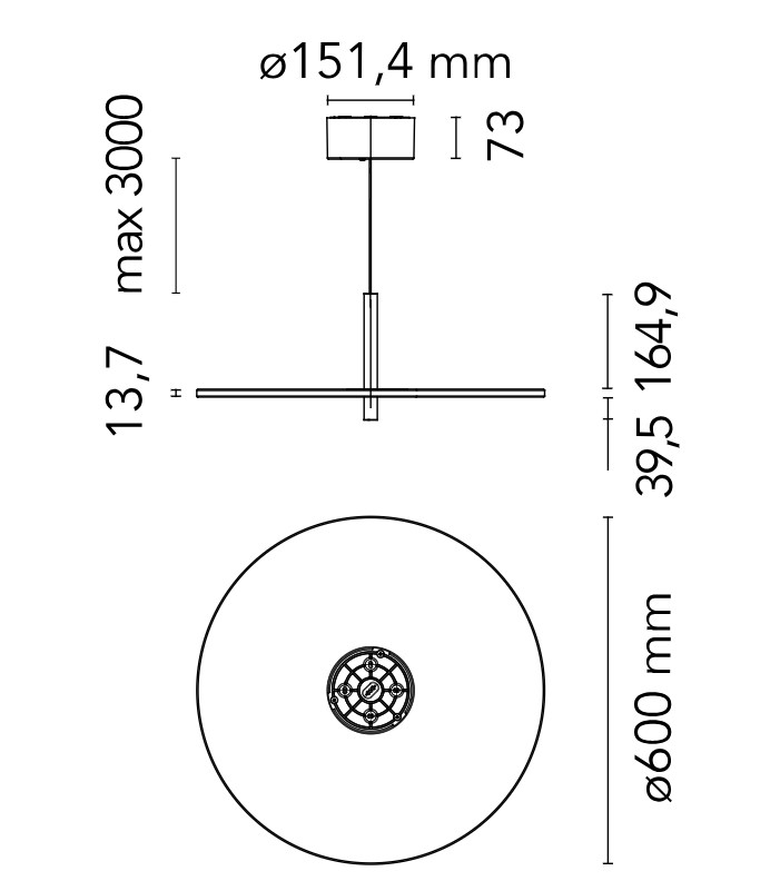 Flos Подвесной светильник My Disc F1903009 от Flos