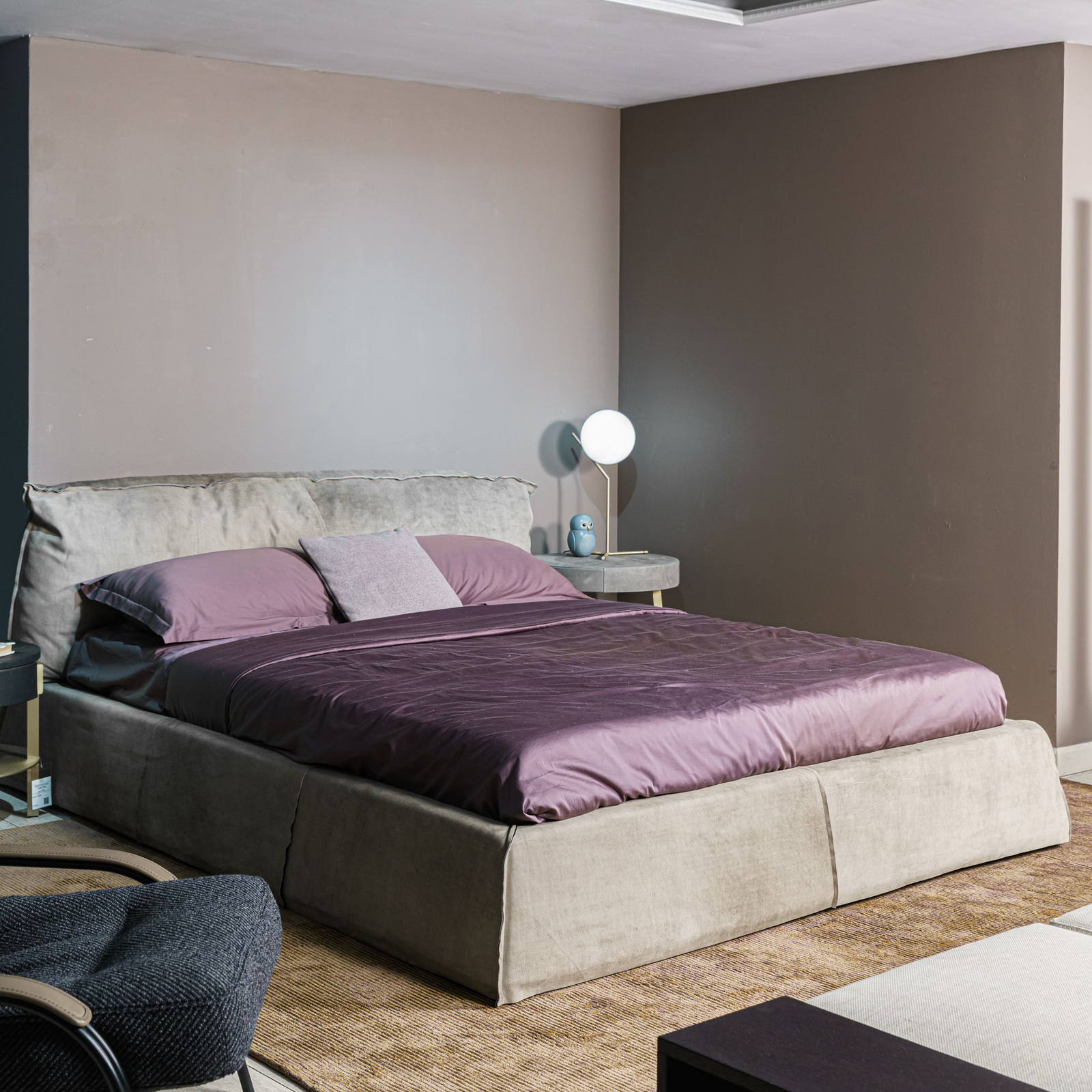 Baxter Кровать Paris Slim 180 Bo.H Kaki от Baxter — в интерьере