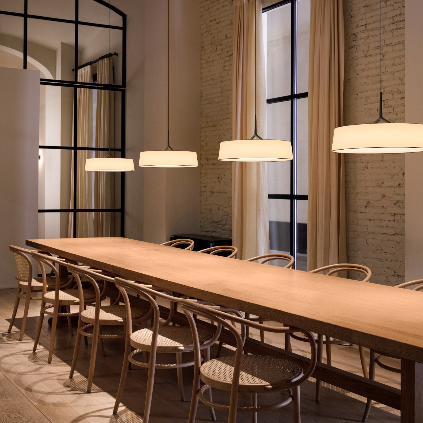 Vibia Подвесной светильник Dama 3235 от Vibia — в интерьере