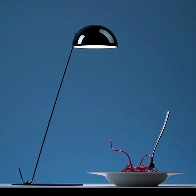 Davide Groppi Настольная лампа Post Prandium от Davide Groppi — в интерьере