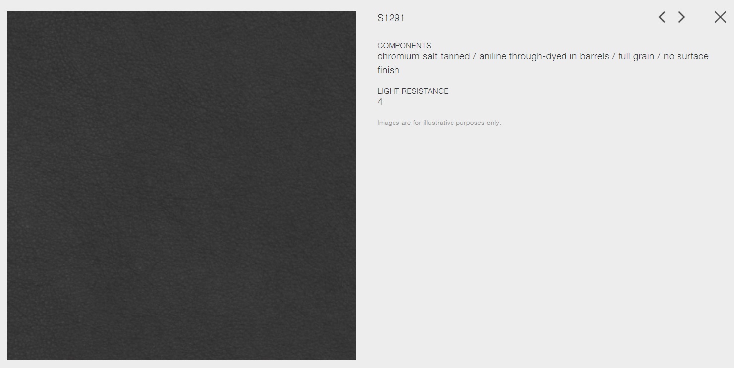 Molteni&C Стул Tea Leather Siria 1291/oak black от Molteni & C