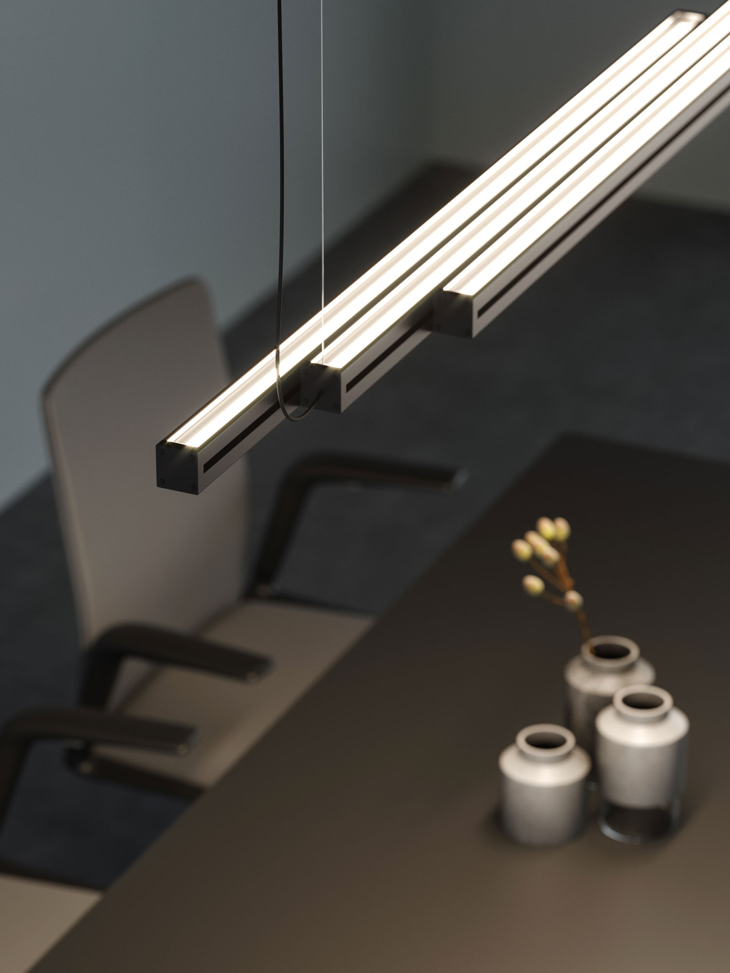 Fabbian Подвесной светильник Light Glide F57 от Fabbian — в интерьере