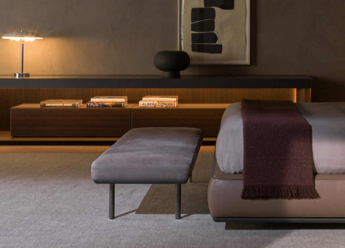 Molteni&C Банкетка Aldgate от Molteni & C — в интерьере