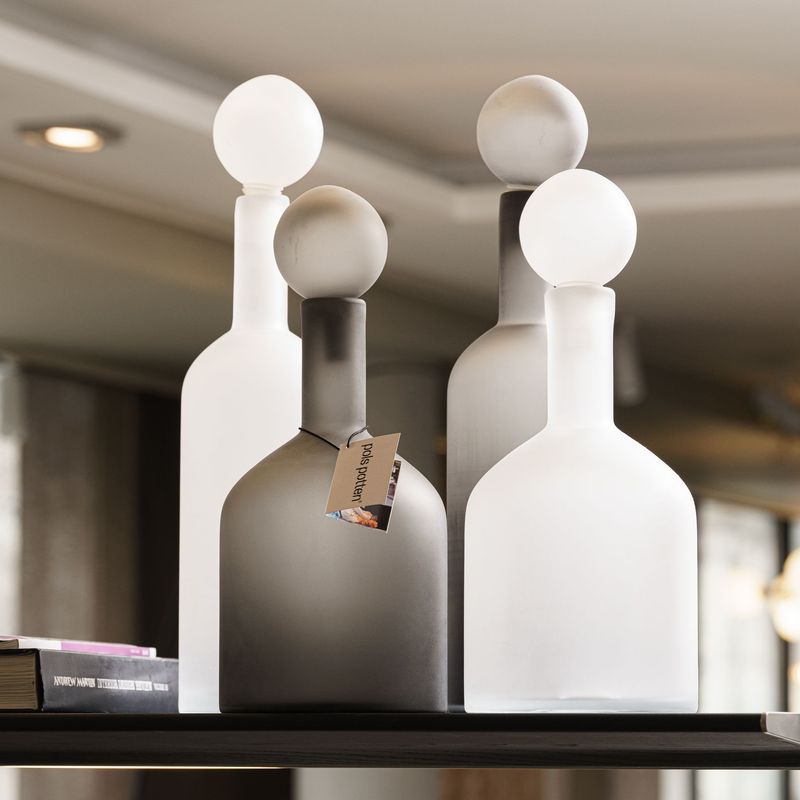 Polspotten Сет из 4х бутылей Bubbles and Bottles Matt от Polspotten — в интерьере