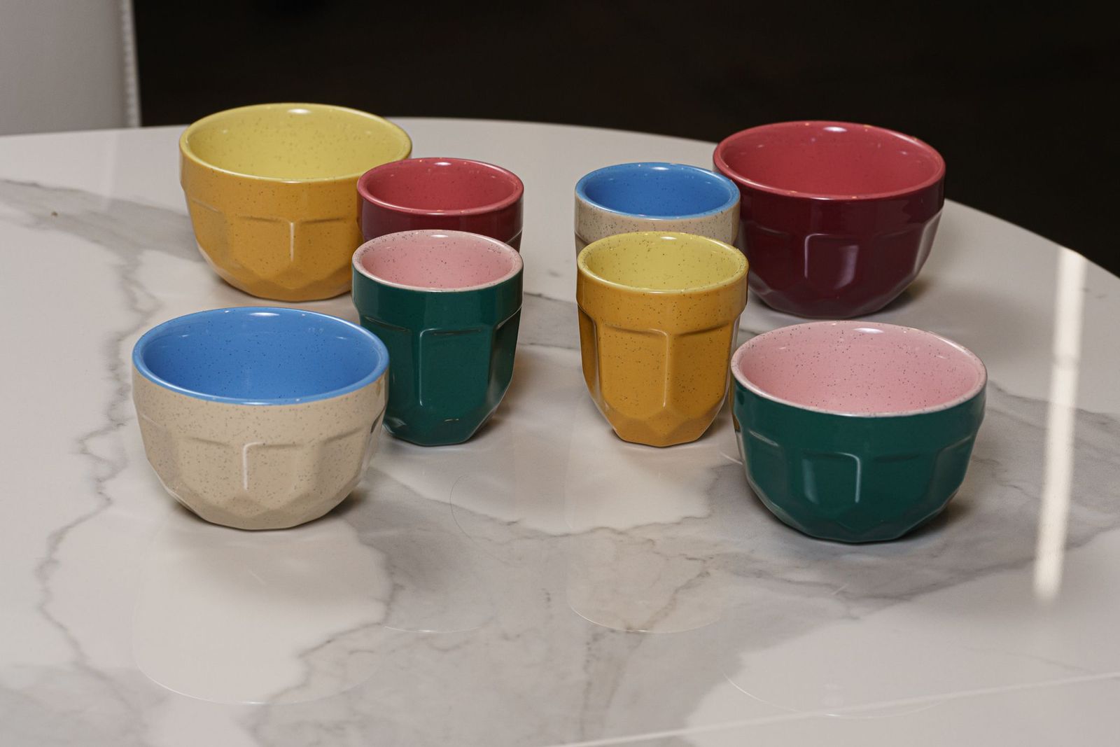 Polspotten Cет из 4х кружек Cappuccino Multi-Colour от Polspotten — в интерьере