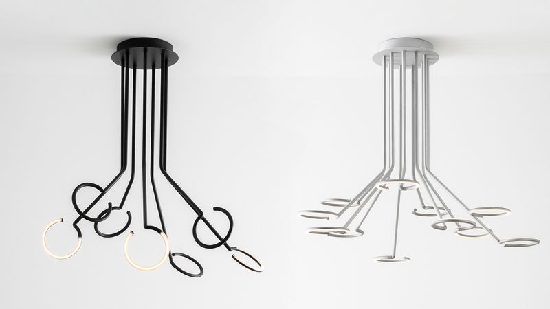 Artemide Люстра Vine от Artemide — в интерьере