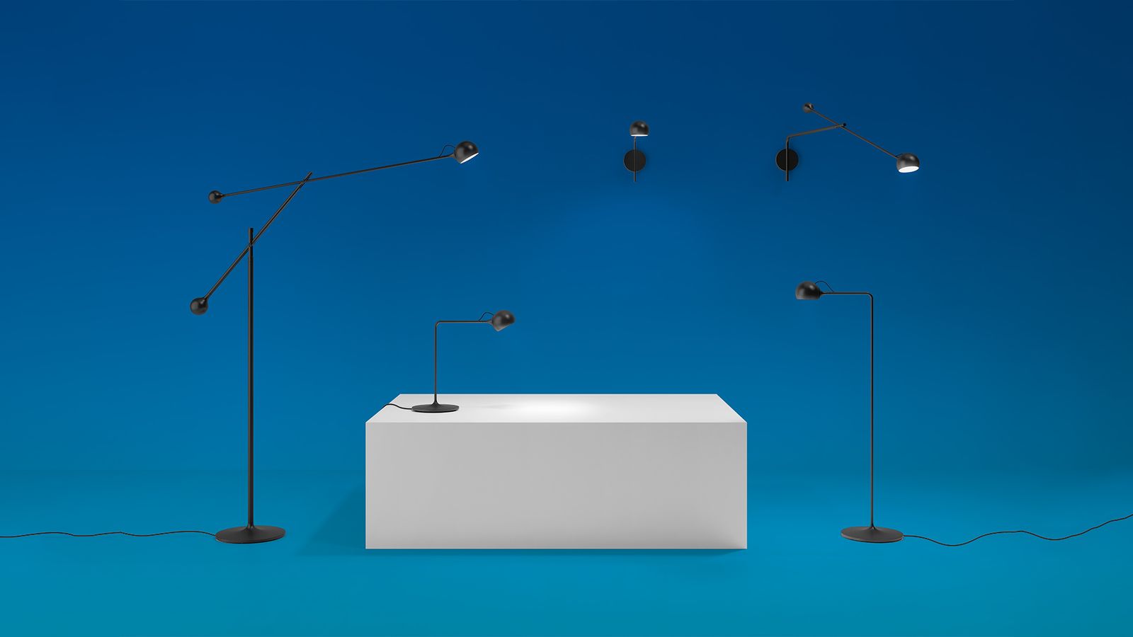 Artemide Торшер Ixa от Artemide — в интерьере