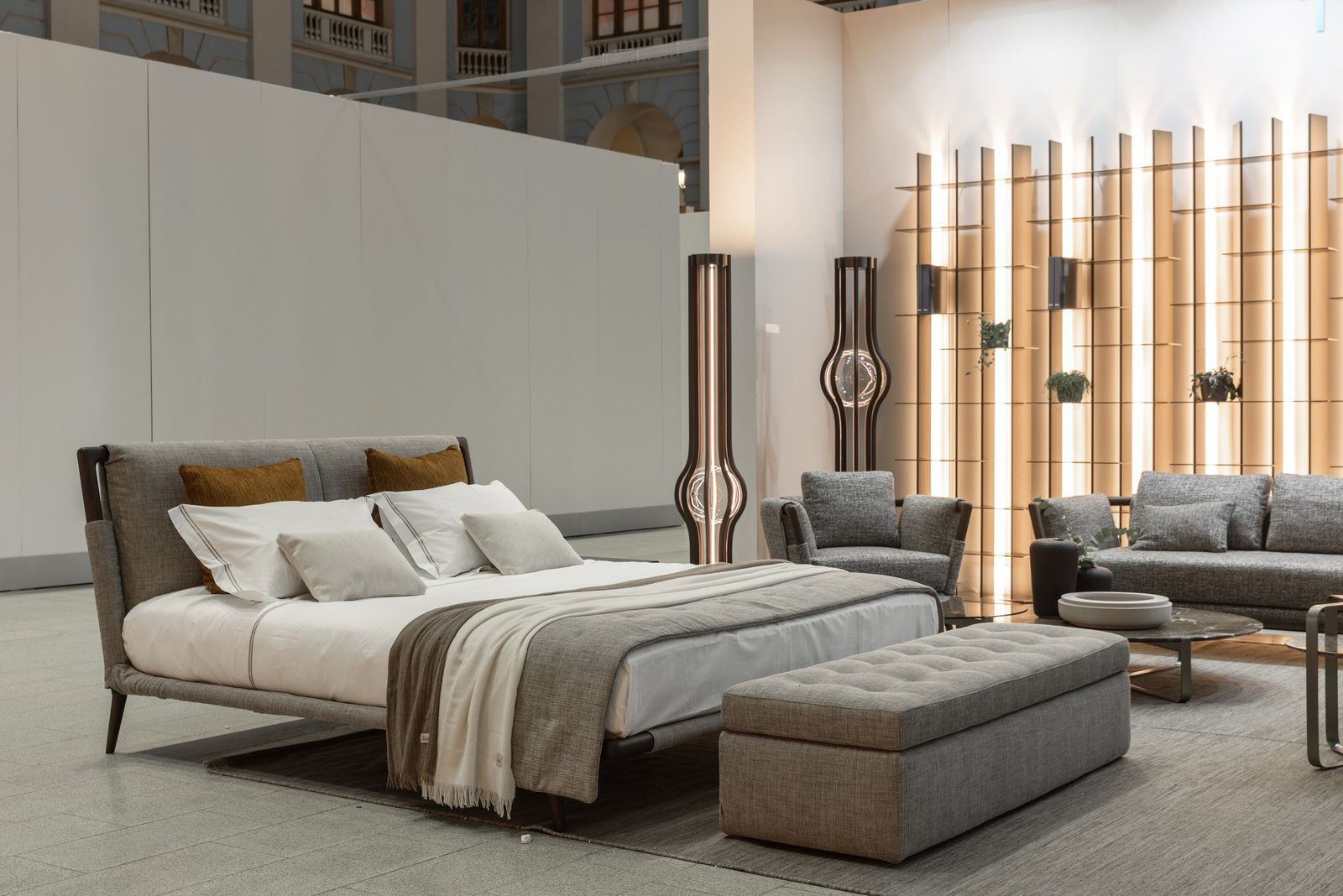 Flou Кровать Gaudi 867 chris nove от Flou — в интерьере