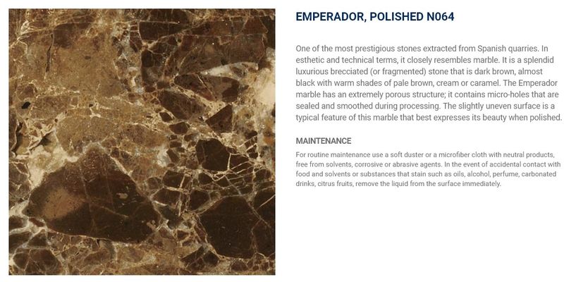 Flou Журнальный столик Yari 45 Emperador от Flou