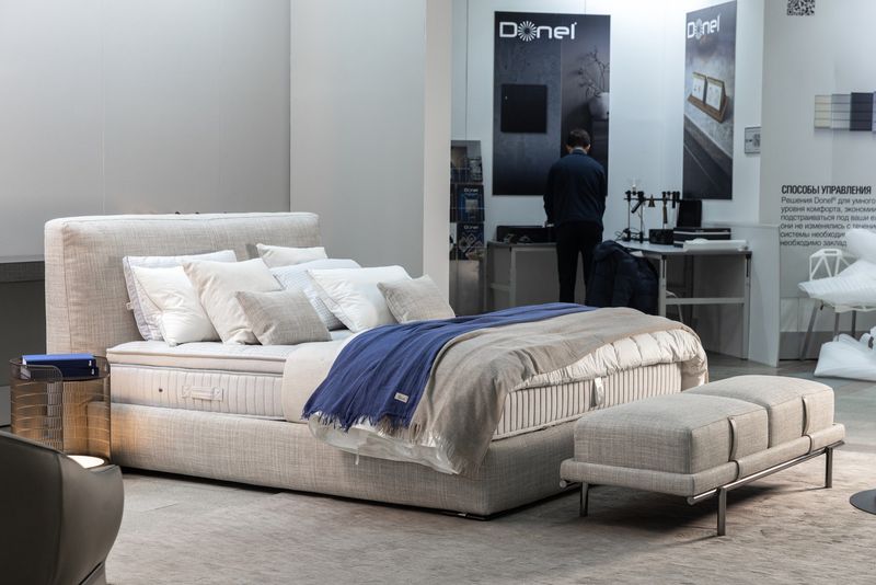 Flou Банкетка New Bond 813 Alexander Quartz от Flou — в интерьере