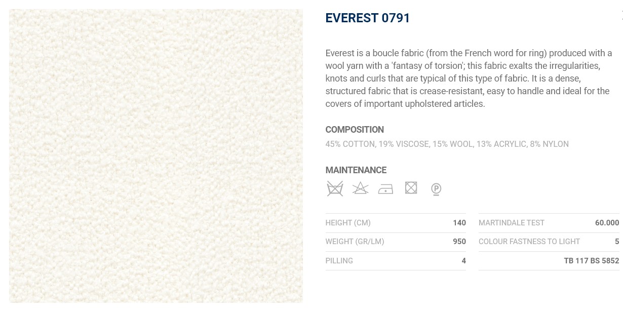Flou Диван Fiocco Everest 791 от Flou