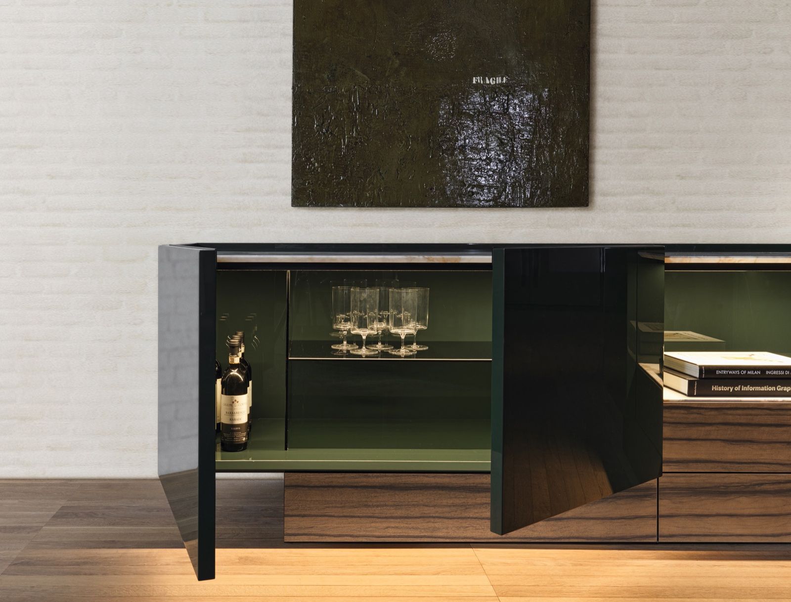 Molteni&C Буфет Archway от Molteni & C — в интерьере