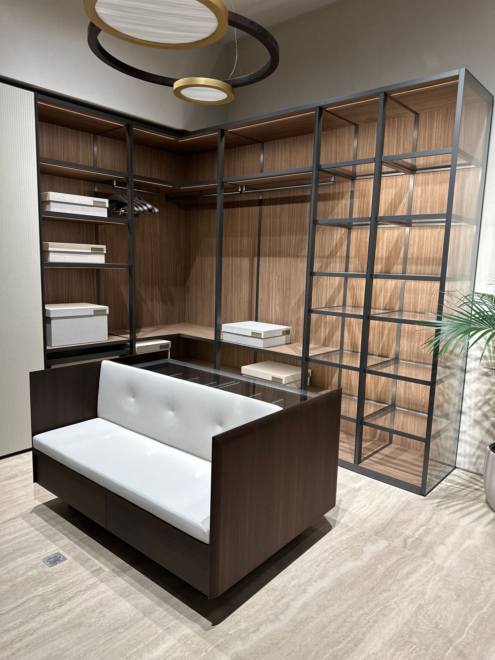Molteni&C Остров с диванчиком Baltimora от Molteni & C — в интерьере