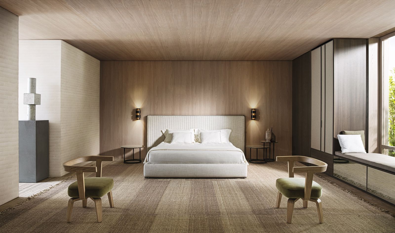 Molteni&C Кровать Ovidio от Molteni & C — в интерьере