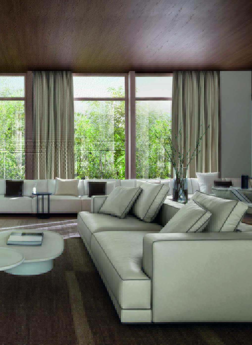 Molteni&C Диван Augusto от Molteni & C — в интерьере