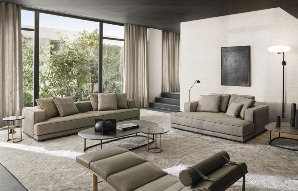 Molteni&C Диван Augusto от Molteni & C — в интерьере