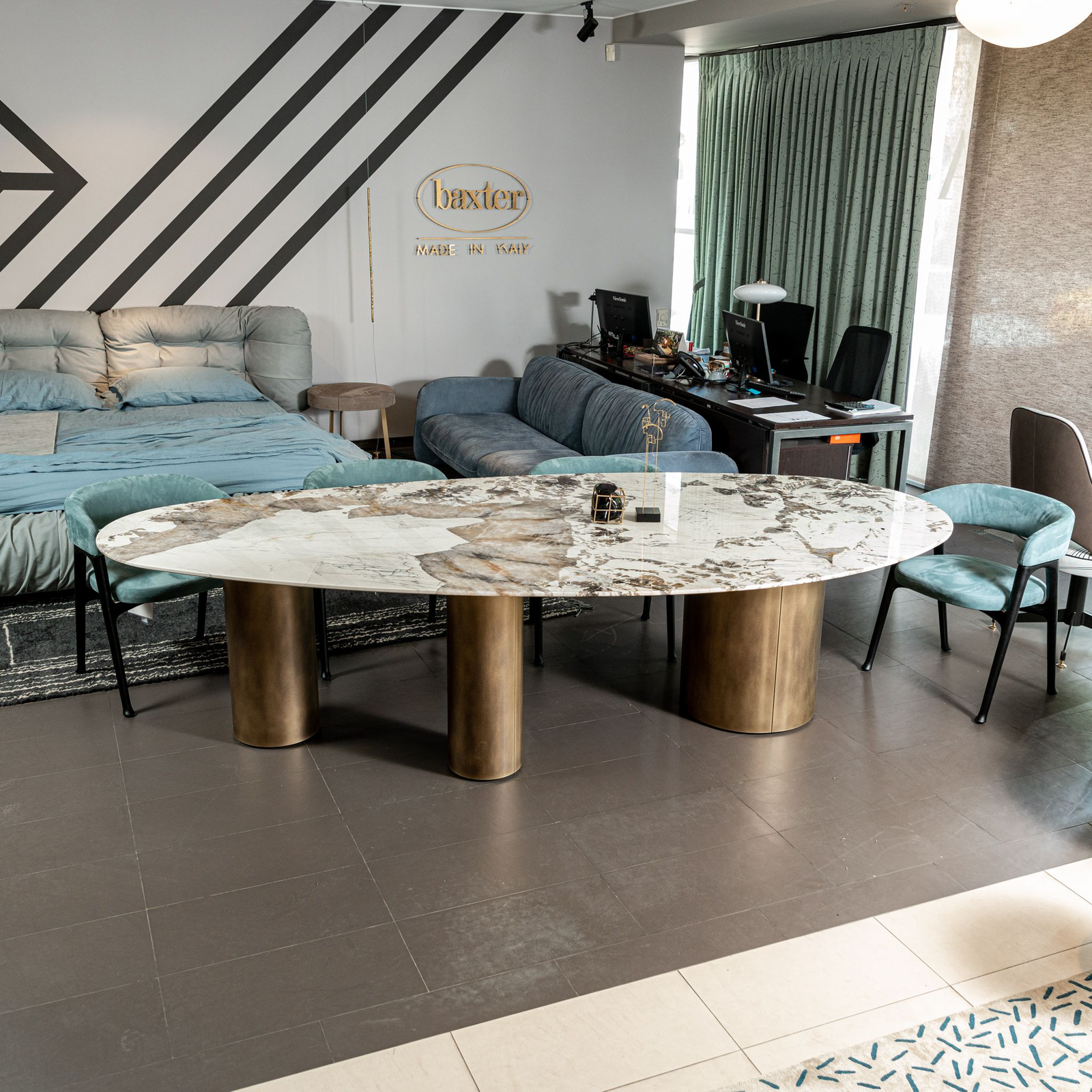 Baxter Стол Lagos 180 от Baxter — в интерьере