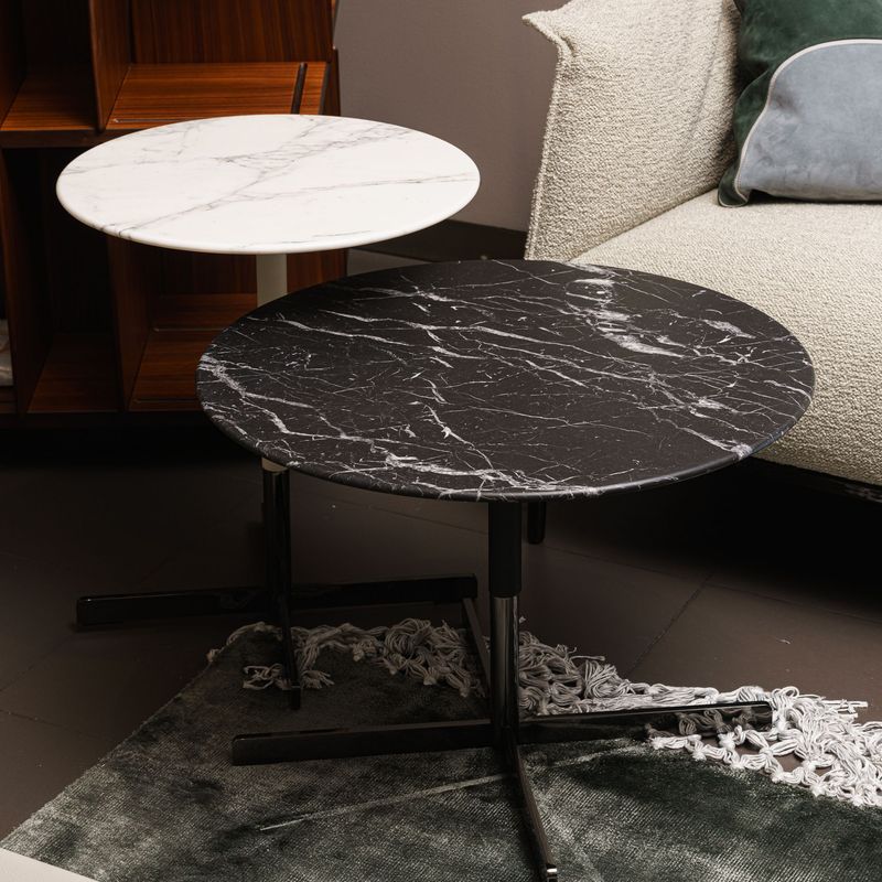 Poltrona Frau Журнальный столик Bob Marquinia marble 60 от Poltrona Frau — в интерьере