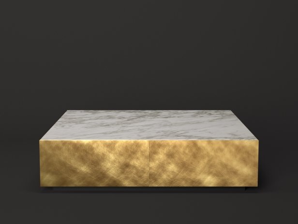 Meridiani Журнальный столик Belt Marble 100 square от Meridiani — в интерьере