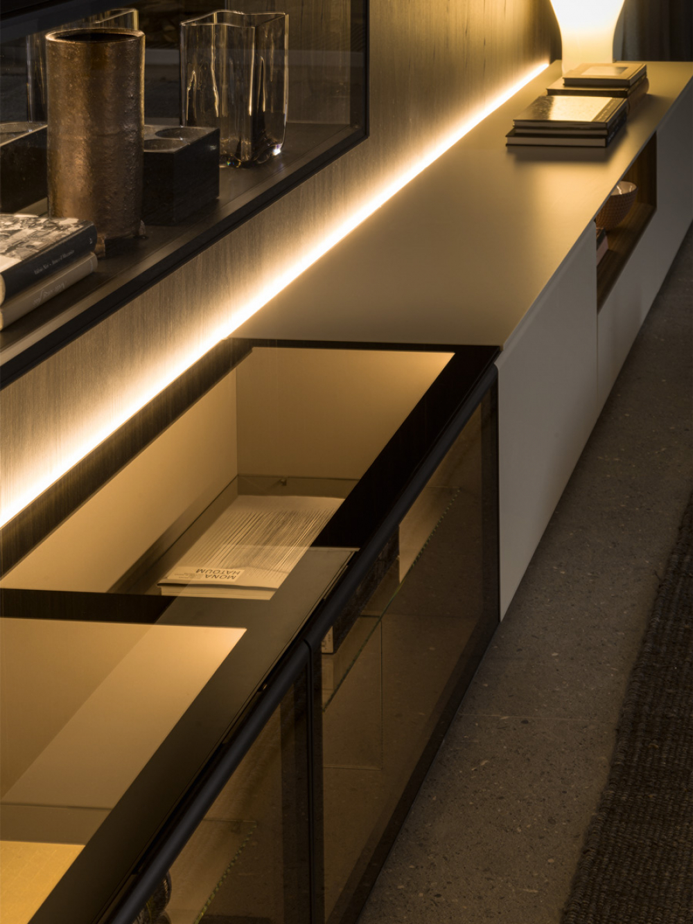 Molteni&C Витрина Pass-Word Evolution от Molteni & C — в интерьере