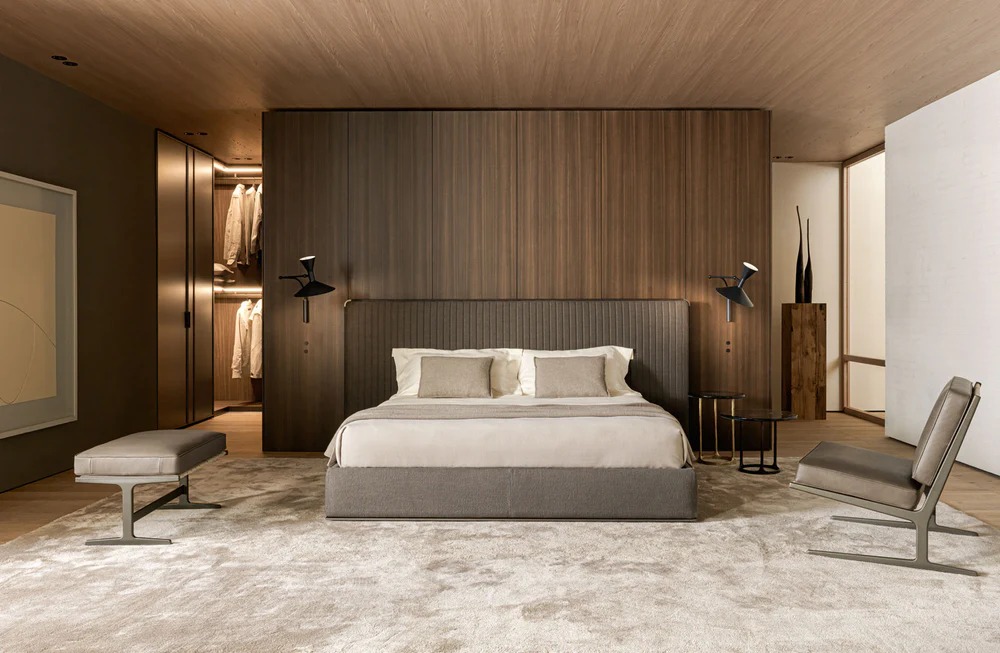 Molteni&C Кровать Ovidio Colo от Molteni & C — в интерьере