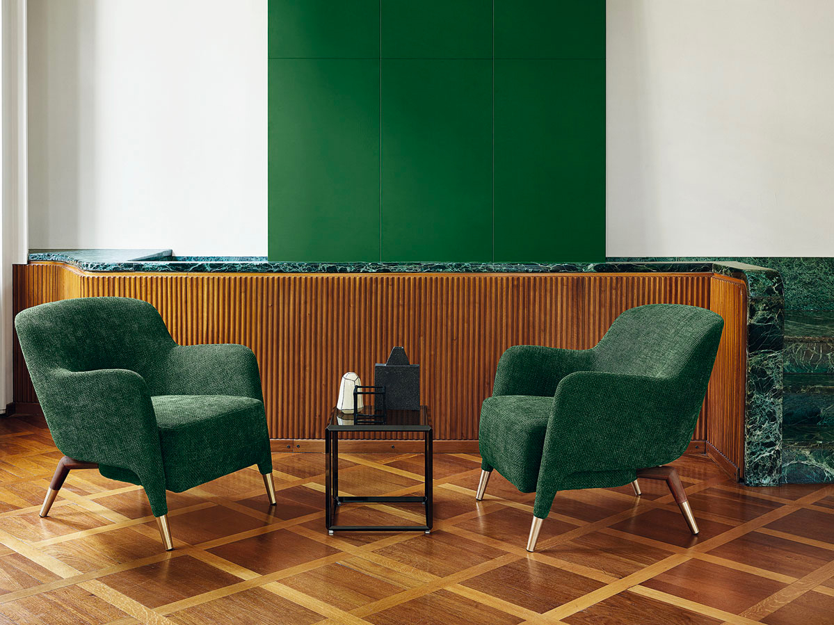 Molteni&C Кресло Gio Ponti D. 151. 4 от Molteni & C — в интерьере