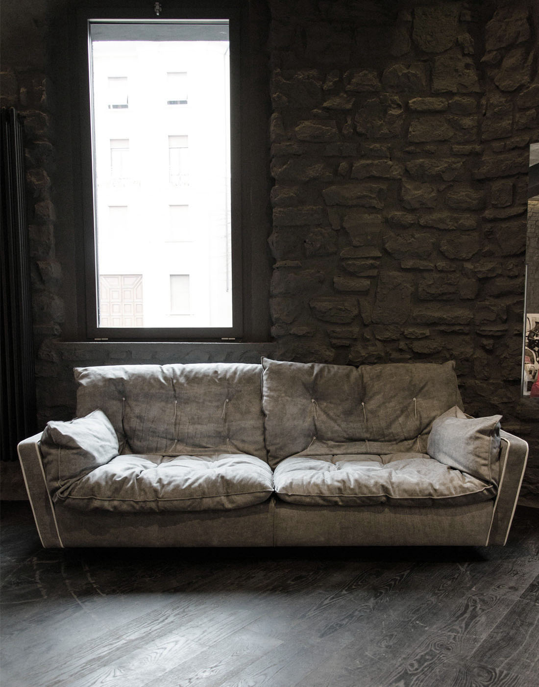 Baxter Двухместный диван Sorrento Kashmir Miel от Baxter — в интерьере