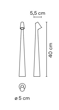 Vibia Настольная лампа Africa 5585 Biege D1 от Vibia