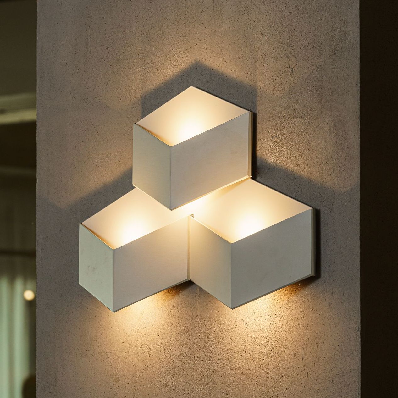 Vibia Бра Fold Surface 4202 Off White от Vibia — в интерьере