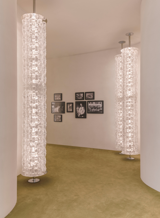 Barovier & Toso Подвесной светильник Clepsydra от Barovier & Toso — в интерьере