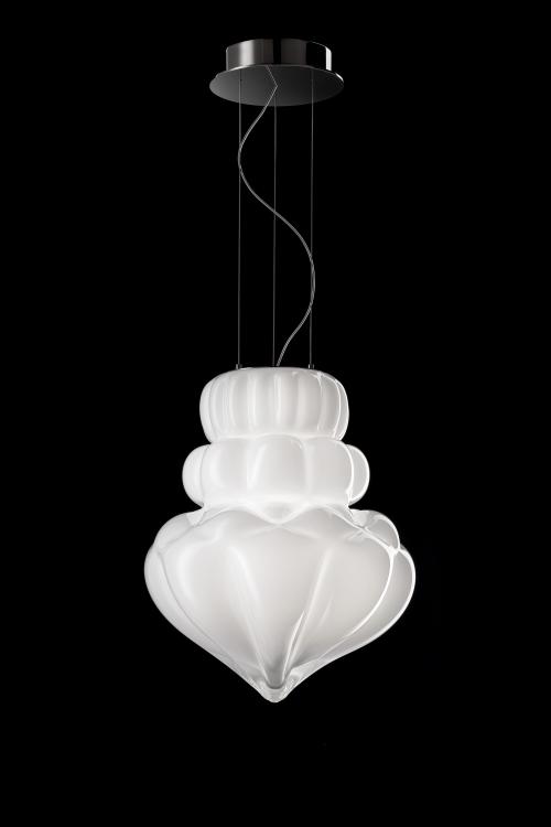 Barovier & Toso Подвесной светильник Vallonne Opale от Barovier & Toso — в интерьере