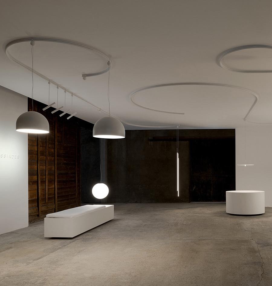Flos Подвесной светильник My Dome White от Flos — в интерьере