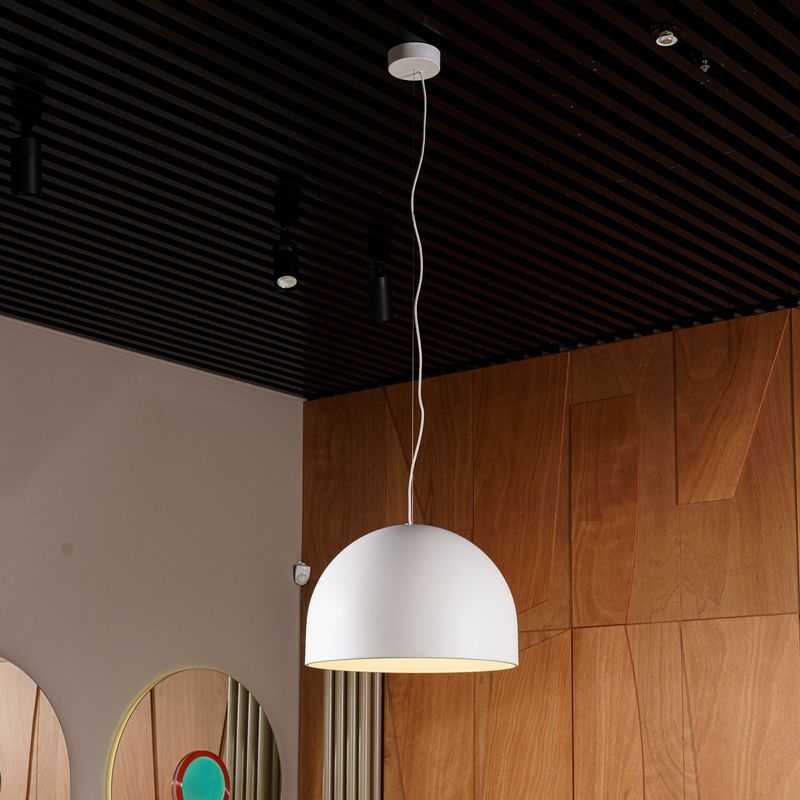 Flos Подвесной светильник My Dome White от Flos — в интерьере