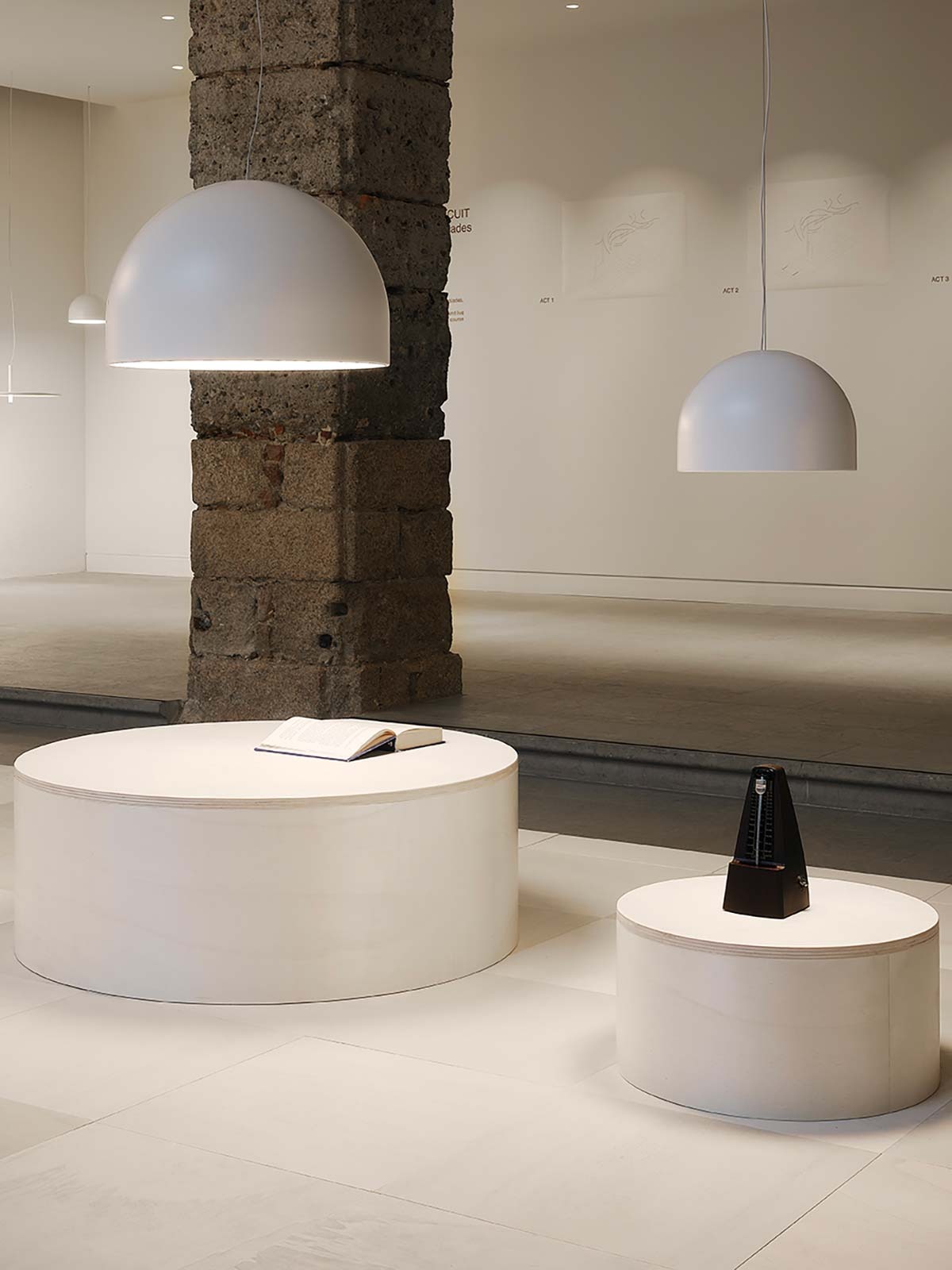 Flos Подвесной светильник My Dome White от Flos — в интерьере