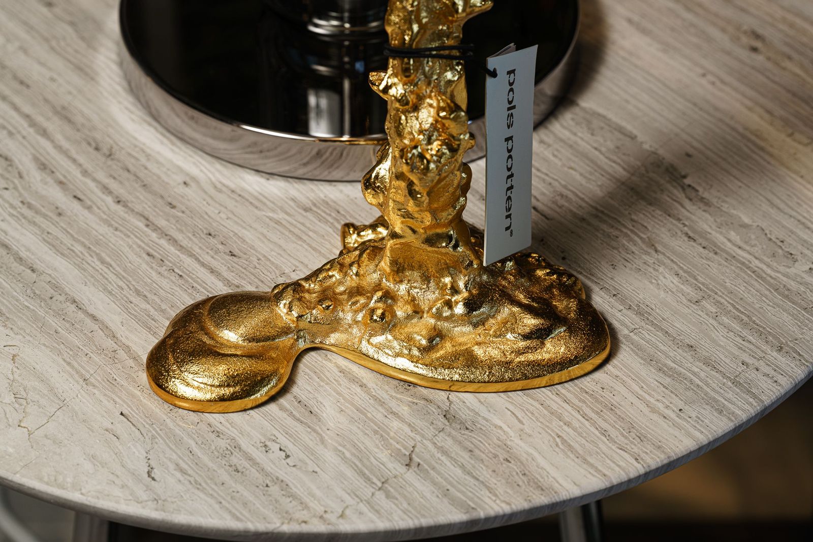 Polspotten Подсвечник Drip Gold L от Polspotten — в интерьере