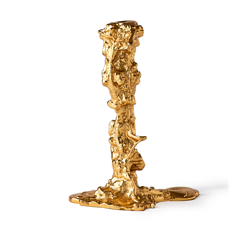 Polspotten Подсвечник Drip Gold L от Polspotten