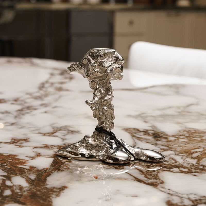 Polspotten Подсвечник Drip Silver S от Polspotten — в интерьере