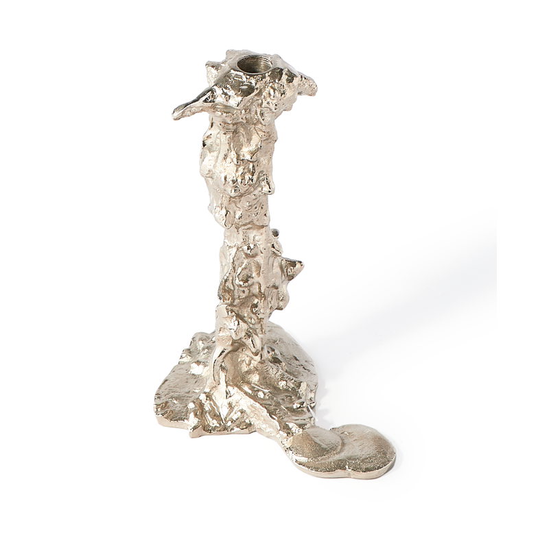 Polspotten Подсвечник Drip Silver L от Polspotten