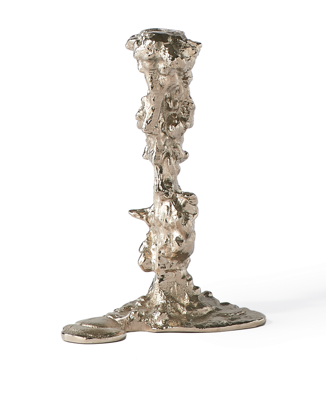 Polspotten Подсвечник Drip Silver L от Polspotten