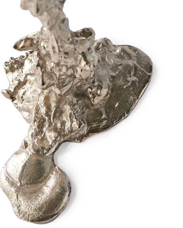 Polspotten Подсвечник Drip Silver L от Polspotten