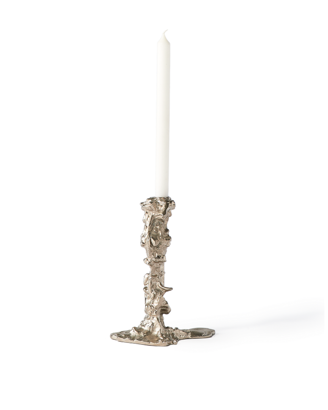 Polspotten Подсвечник Drip Silver L от Polspotten