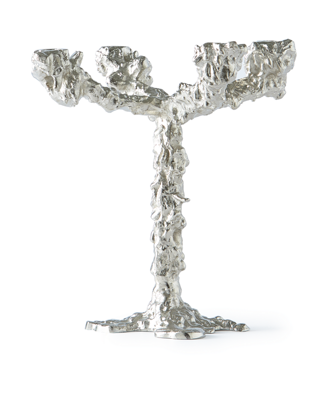 Polspotten Подсвечник Drip 4-Arms Silver от Polspotten