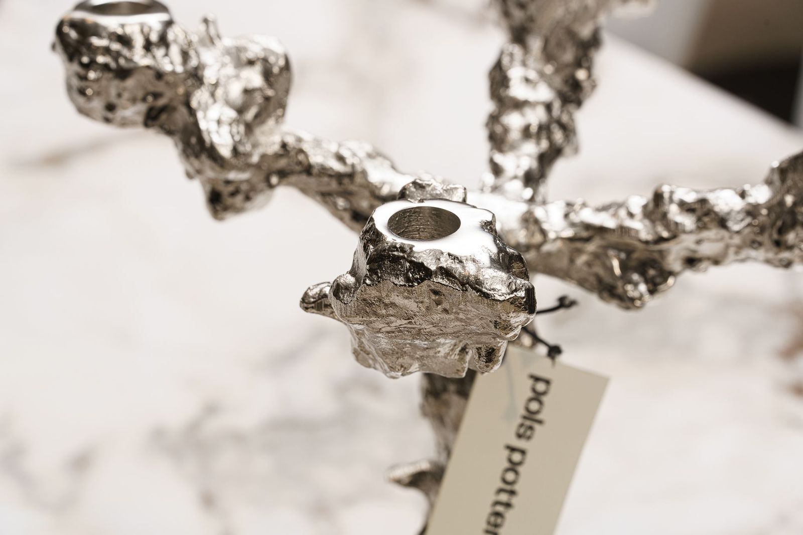 Polspotten Подсвечник Drip 4-Arms Silver от Polspotten — в интерьере
