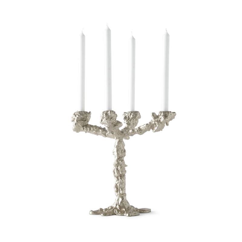 Polspotten Подсвечник Drip 4-Arms Silver от Polspotten