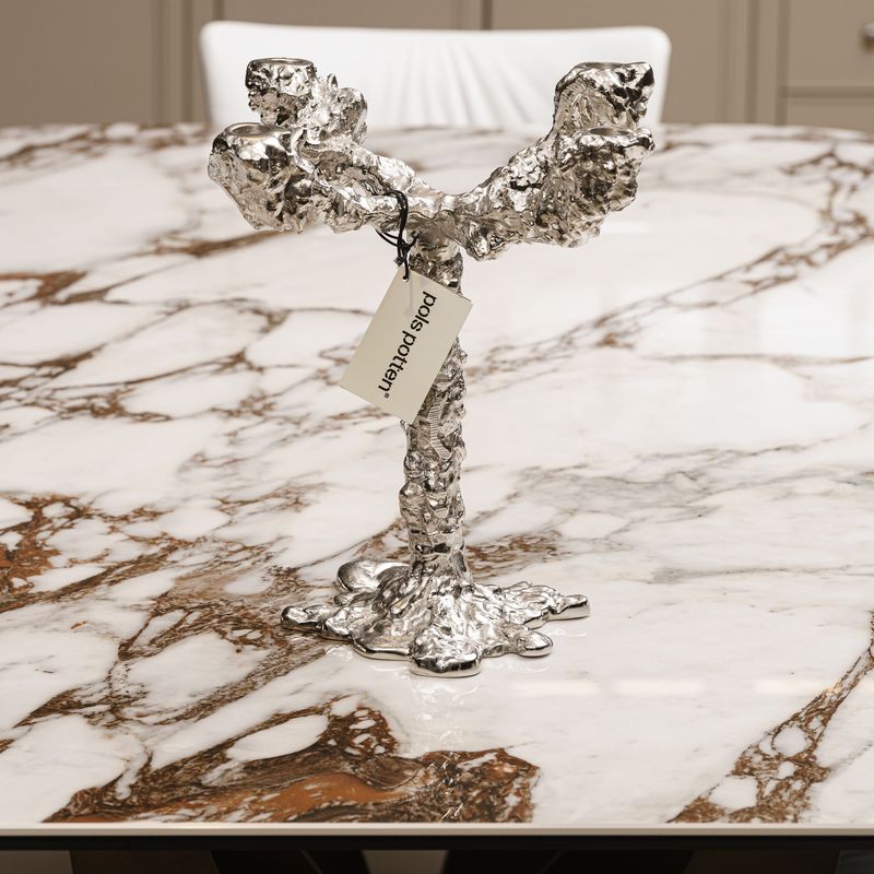 Polspotten Подсвечник Drip 4-Arms Silver от Polspotten — в интерьере