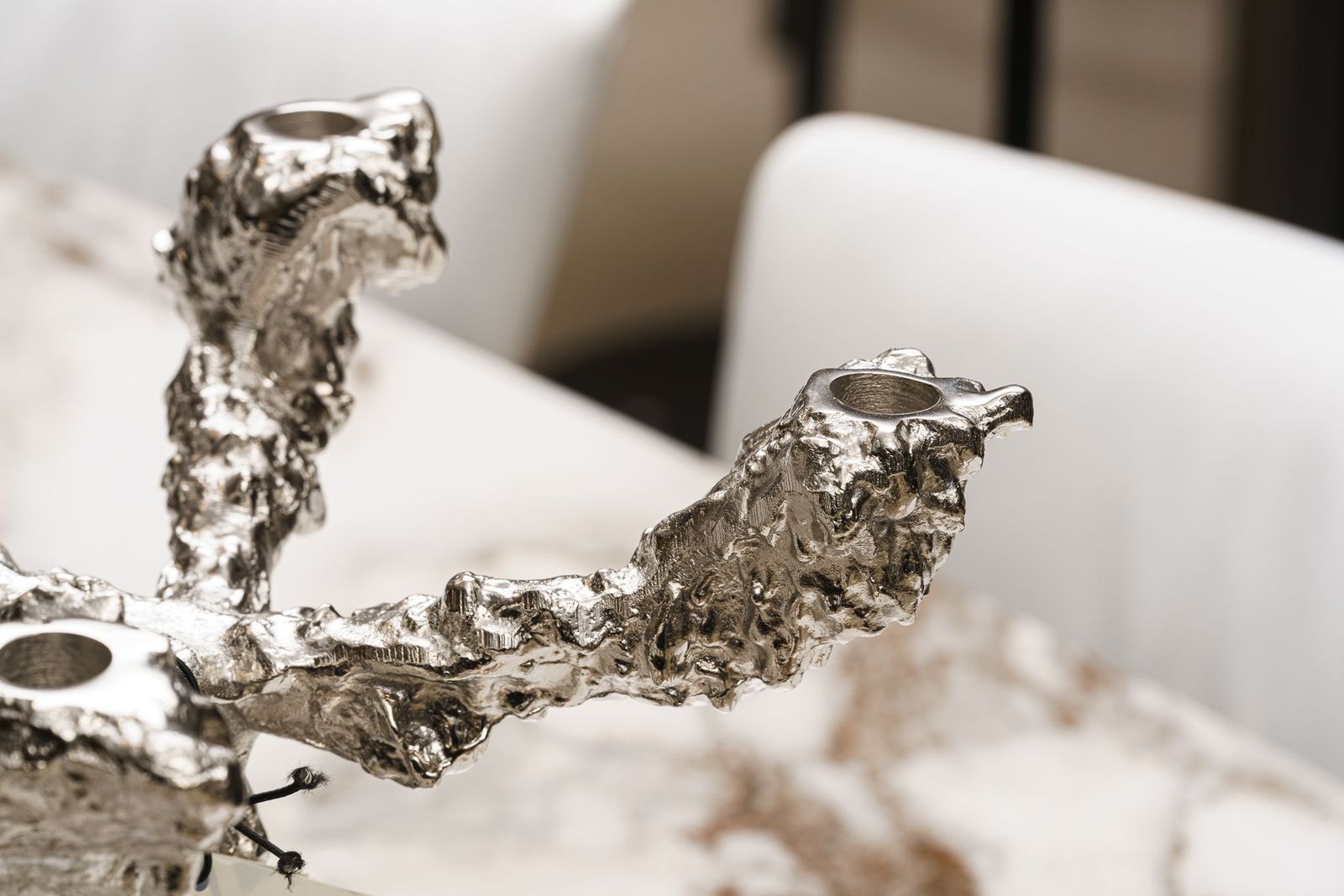 Polspotten Подсвечник Drip 4-Arms Silver от Polspotten — в интерьере