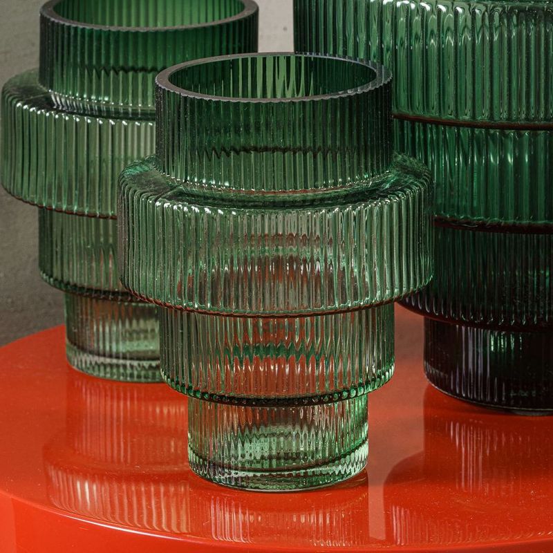 Polspotten Подсвечник Steps Dark Green от Polspotten — в интерьере