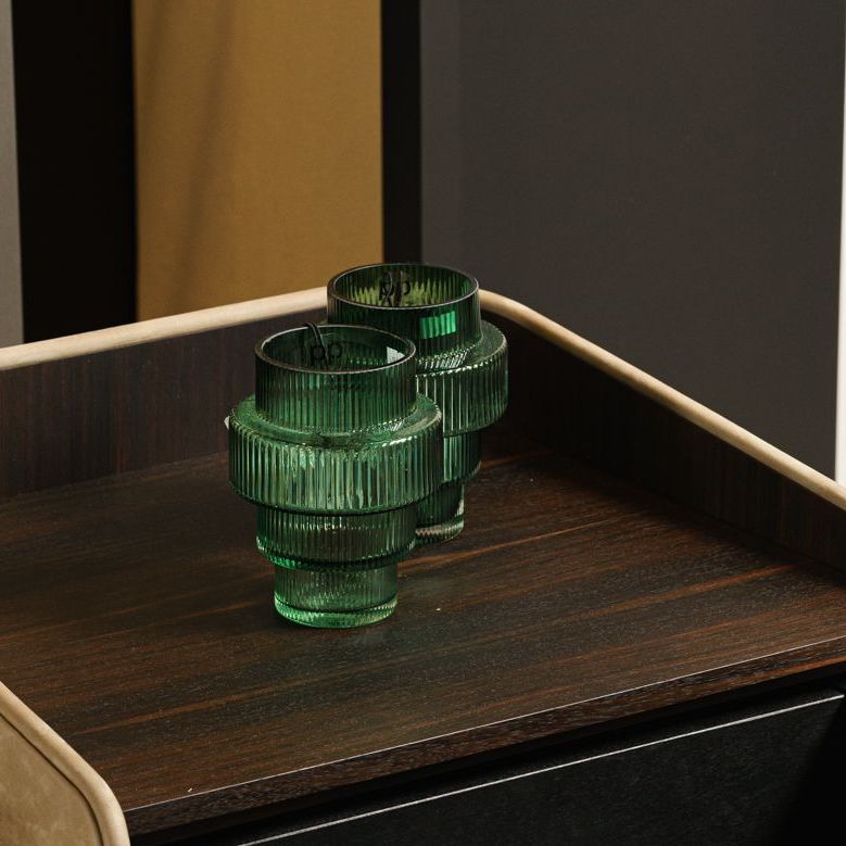 Polspotten Подсвечник Steps Dark Green от Polspotten — в интерьере