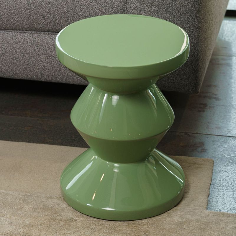 Polspotten Табурет Zig Zag Olive Green от Polspotten — в интерьере